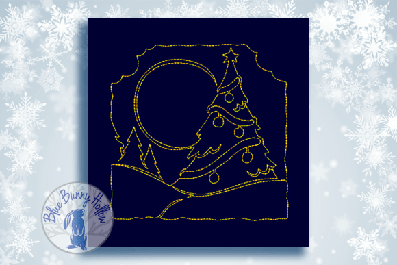 Christmas Quilt Block-Christmas Tree
