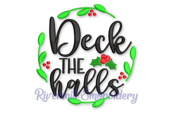 Deck the Halls Christmas Wreath