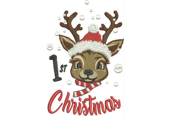 First Christmas Embroidery Design Review
