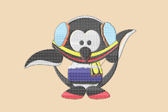 Happy Penguin Dance: A Winter Embroidery Review