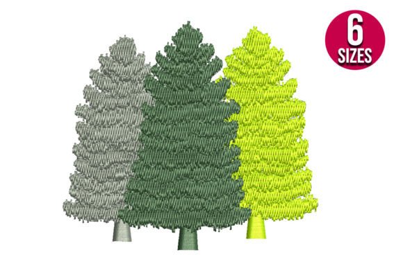 Pine Trees Embroidery Design Review