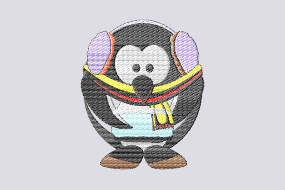 Round Penguin Wear Scarf